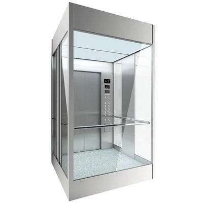 Squire Shaped Observation Elevator