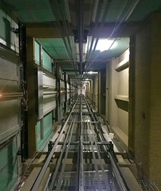 elevator shaft elevator shaft