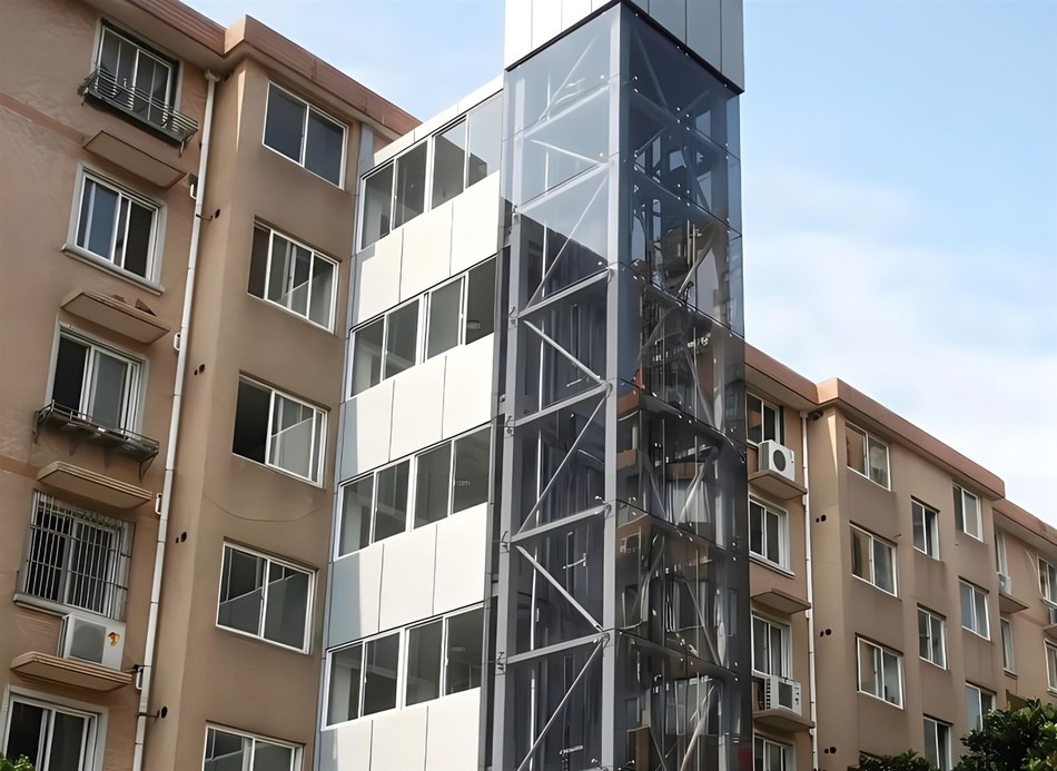 Outdoor Installation Home Elevator Outdoor Installation Home Elevator